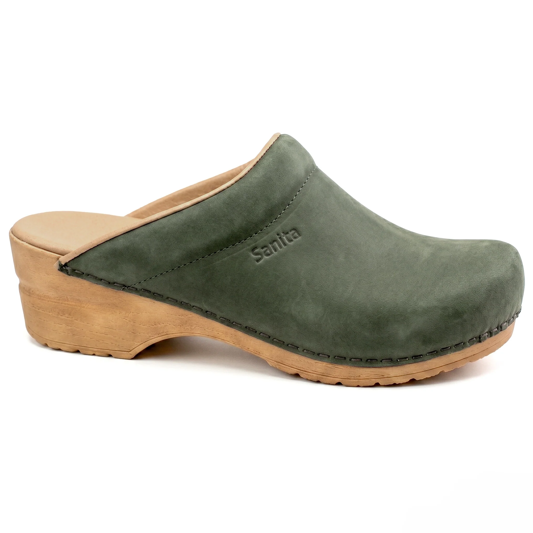 Ellis Women's Clog in Khaki