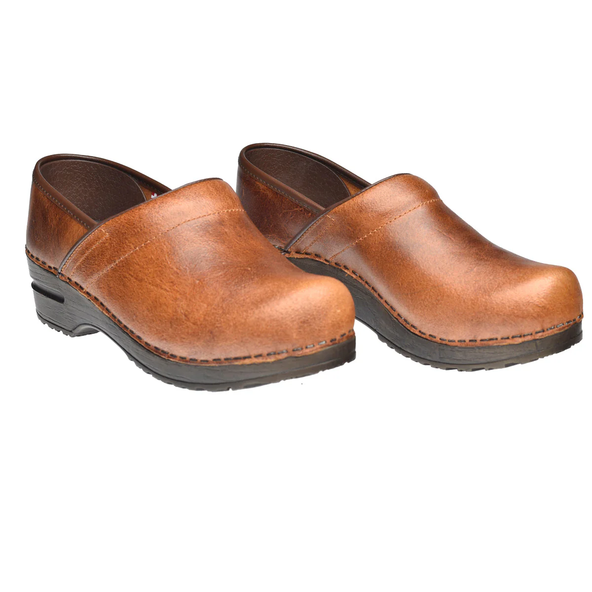 Errol Women's Clog in Cognac - Image 3