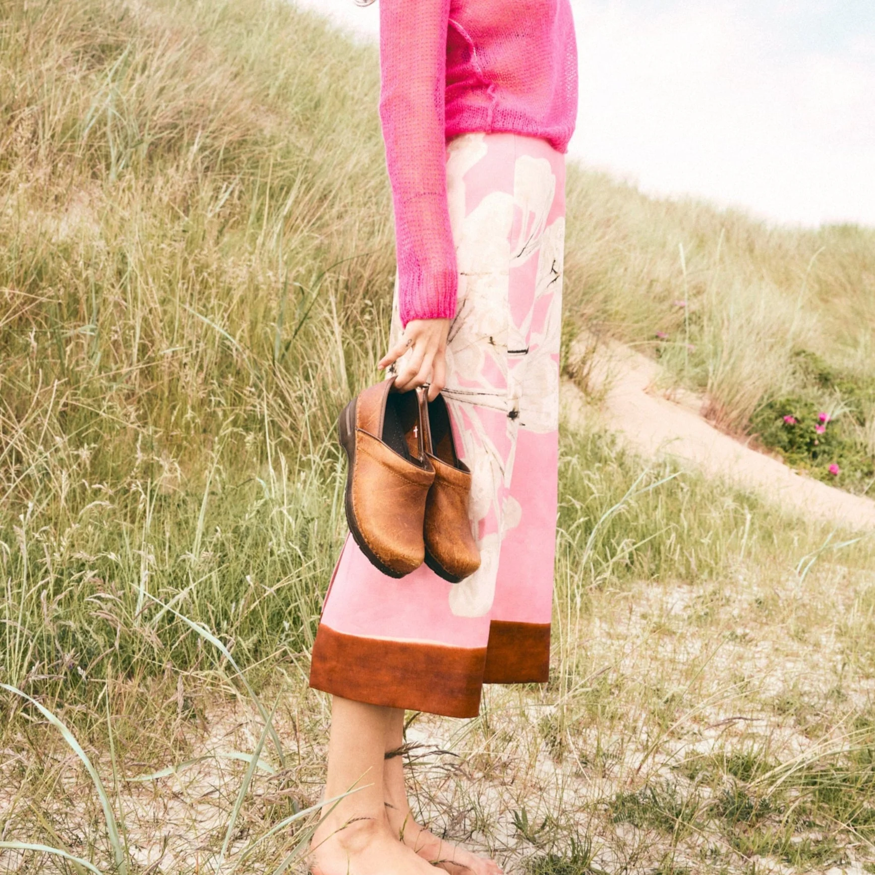 Errol Women's Clog in Cognac - Image 4