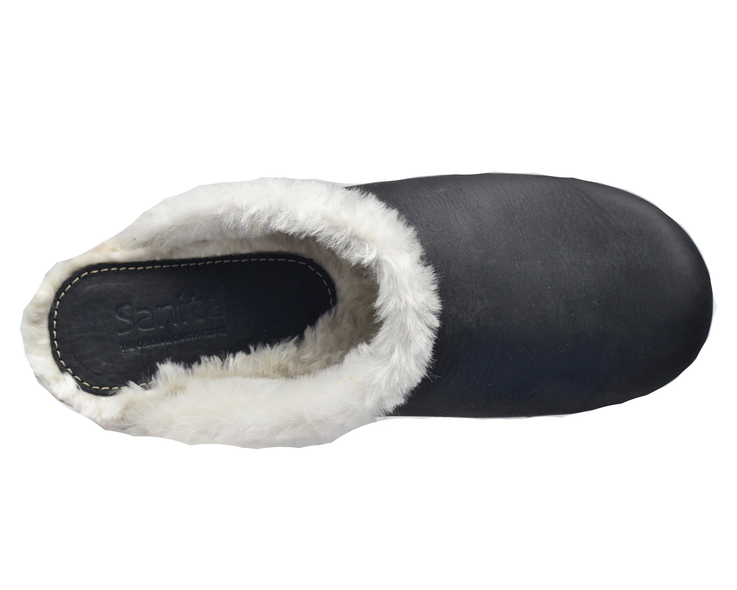Hese Women's Wood Clog in Black - Image 6