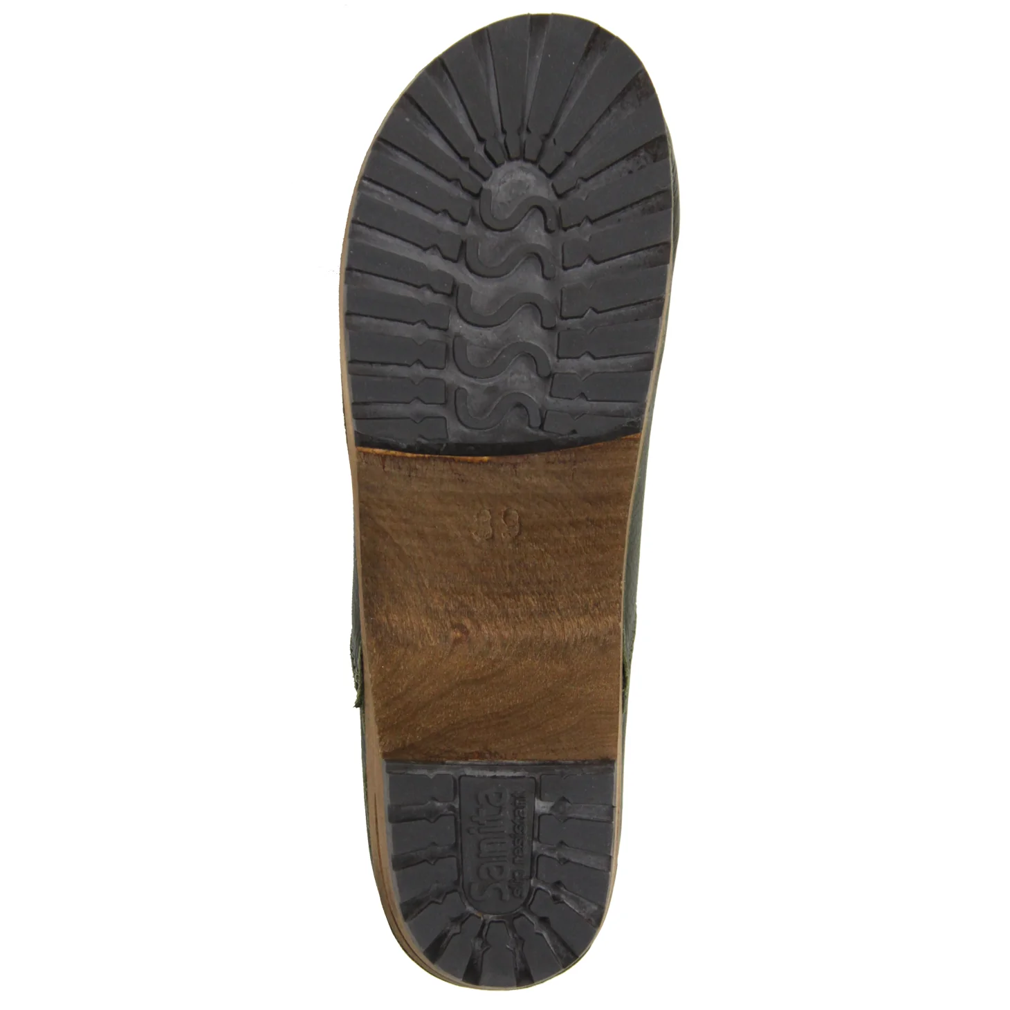 Hese Women's Wood Clog in Black - Image 7