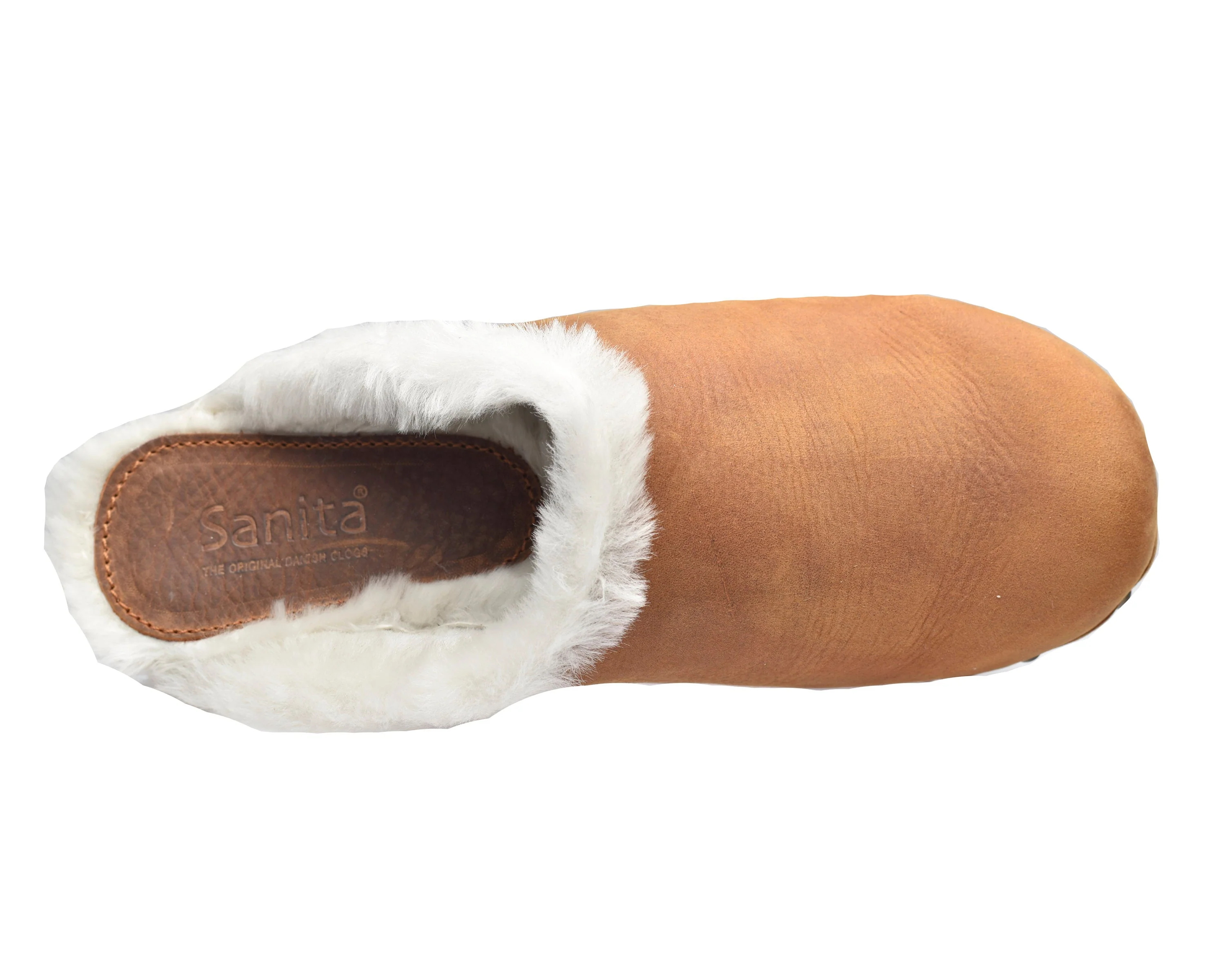 Hese Women's Wood Clog in Chestnut - Image 4