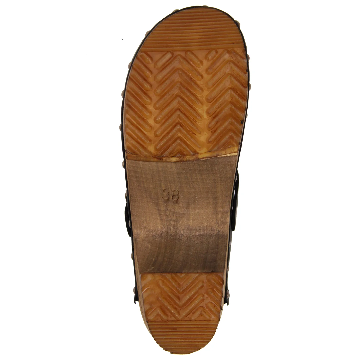 Kristel Women's Wood Clog in Black - Image 5