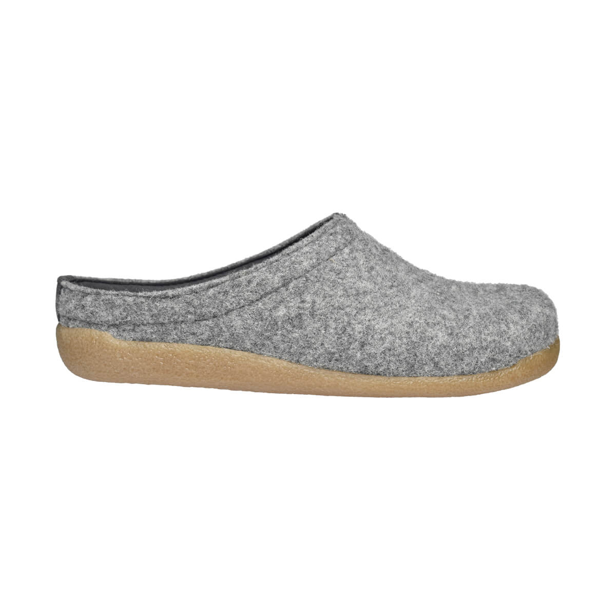 Lodge Slide Unisex Wool Slipper in Slate - Image 4
