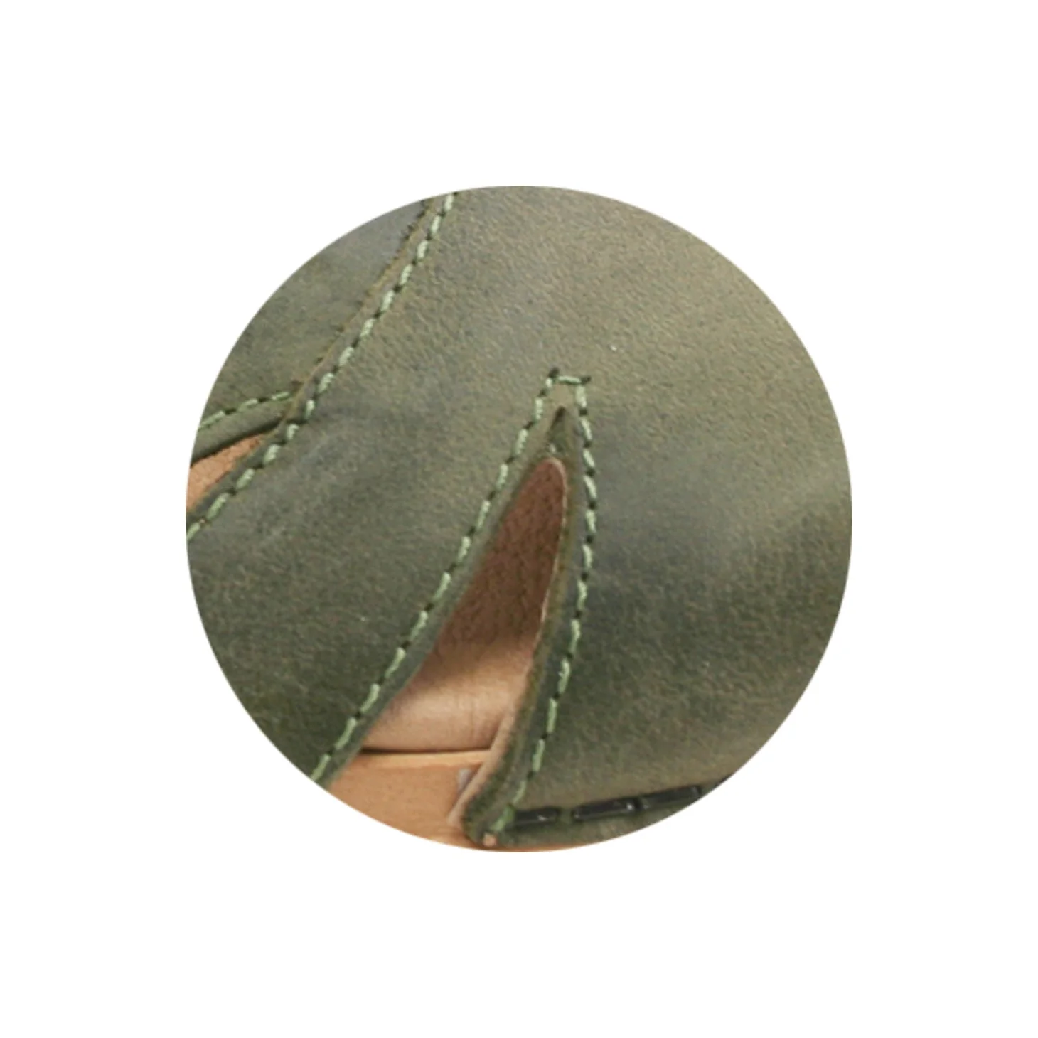 Margrethe Women's Sandal in Khaki - Image 5