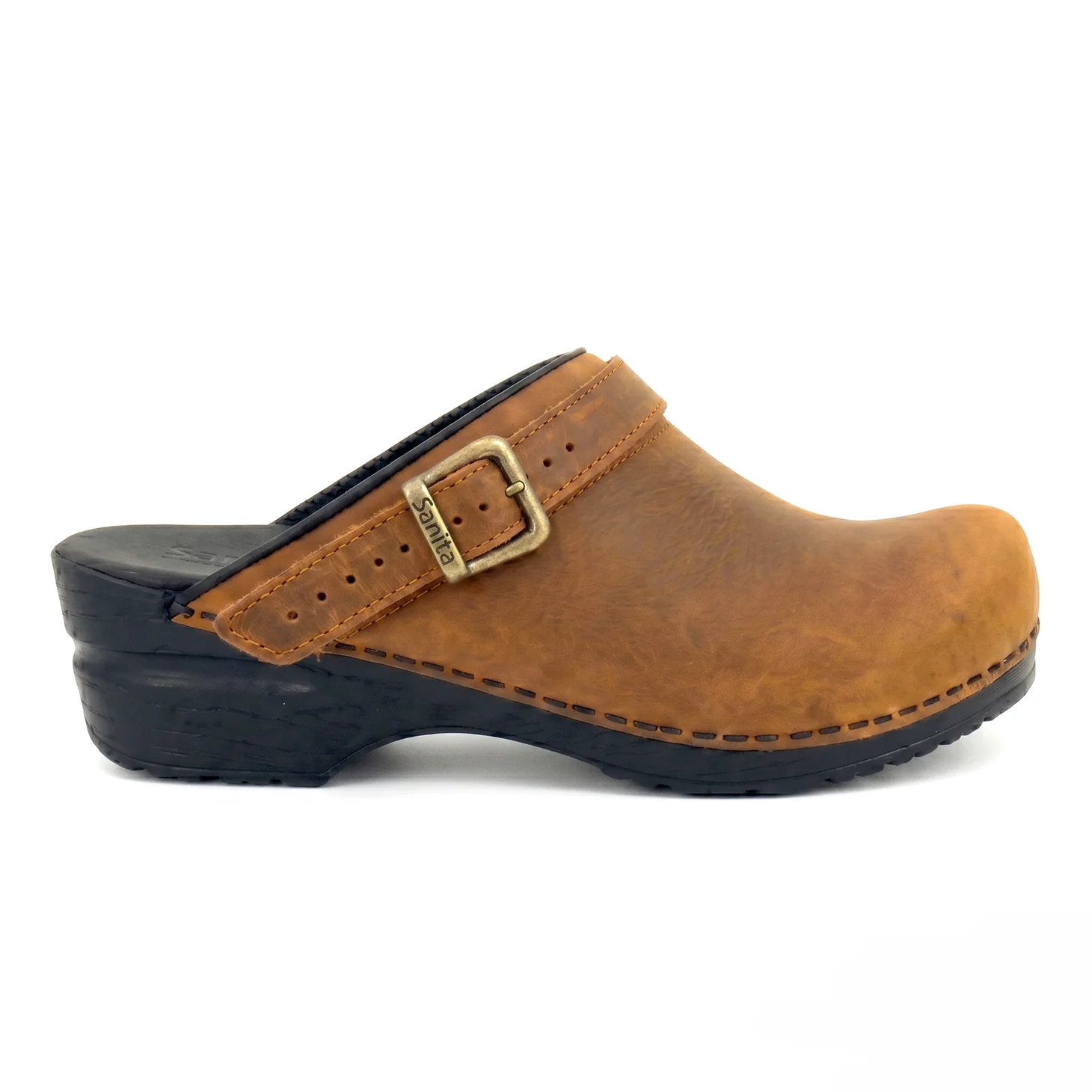 Morse Women's Clog in Chestnut - Image 2