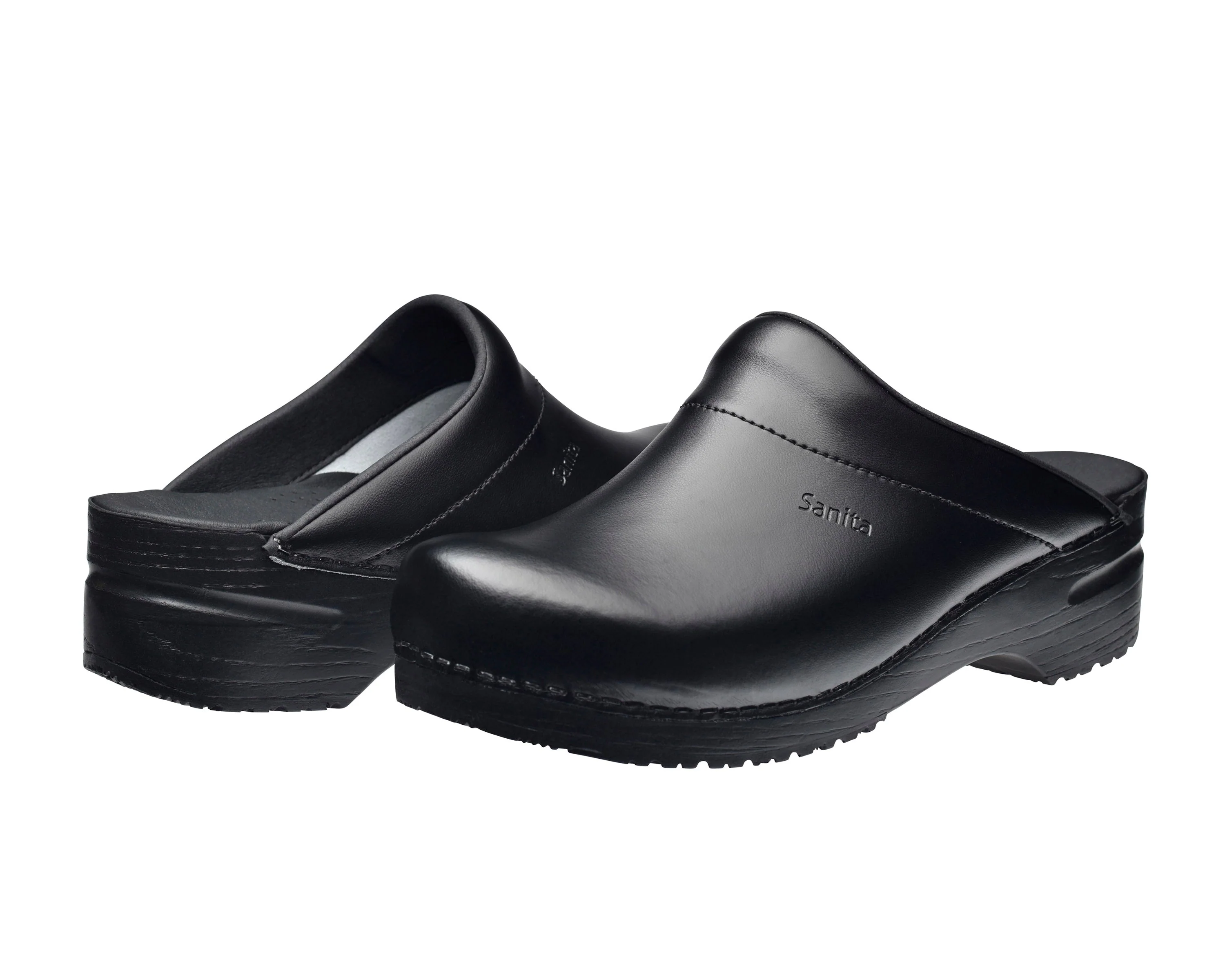 Karl PU Men's Clog in Black - Image 3