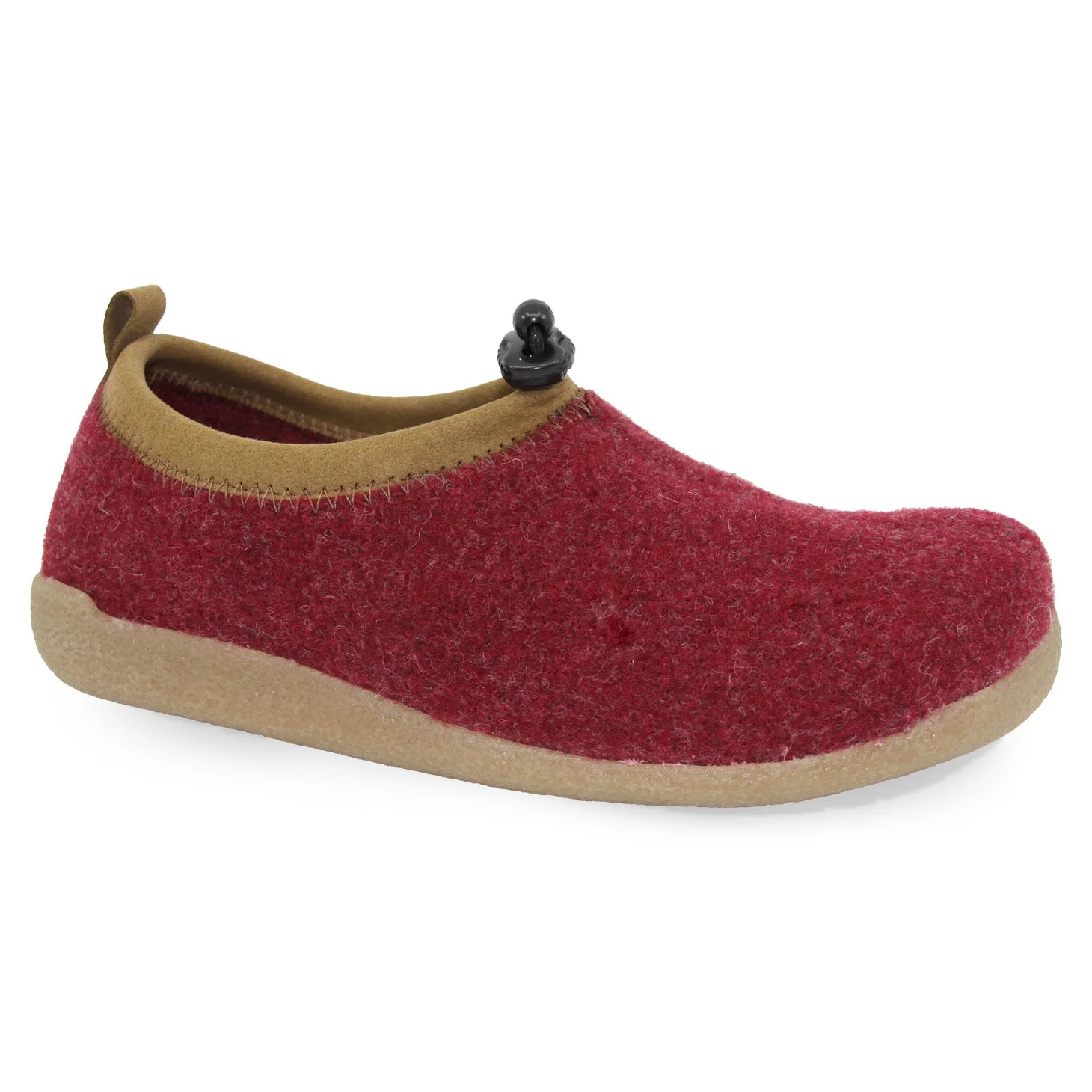 Samso Women's Slipper in Port