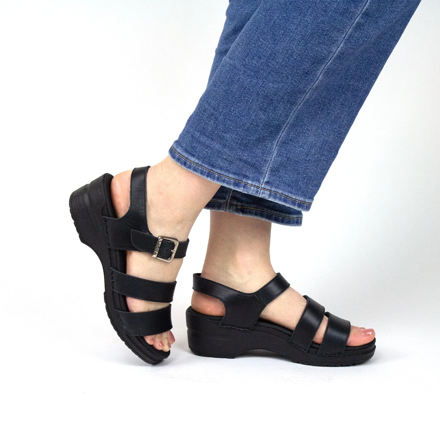 Sesso Women's Sandal in Black - Image 3