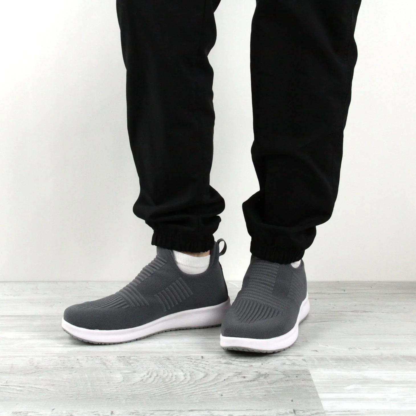 Trident Unisex Slip-on Sneaker in Grey - Image 2