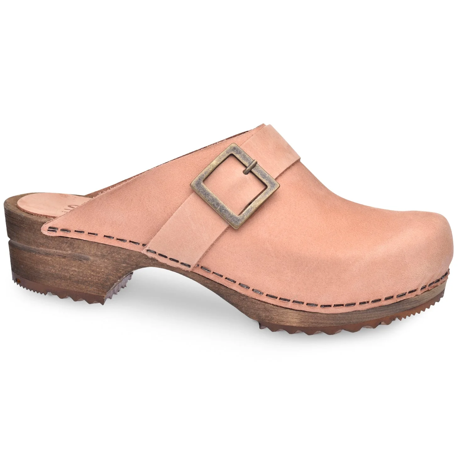 Urban Women's Wood Clog in Salmon