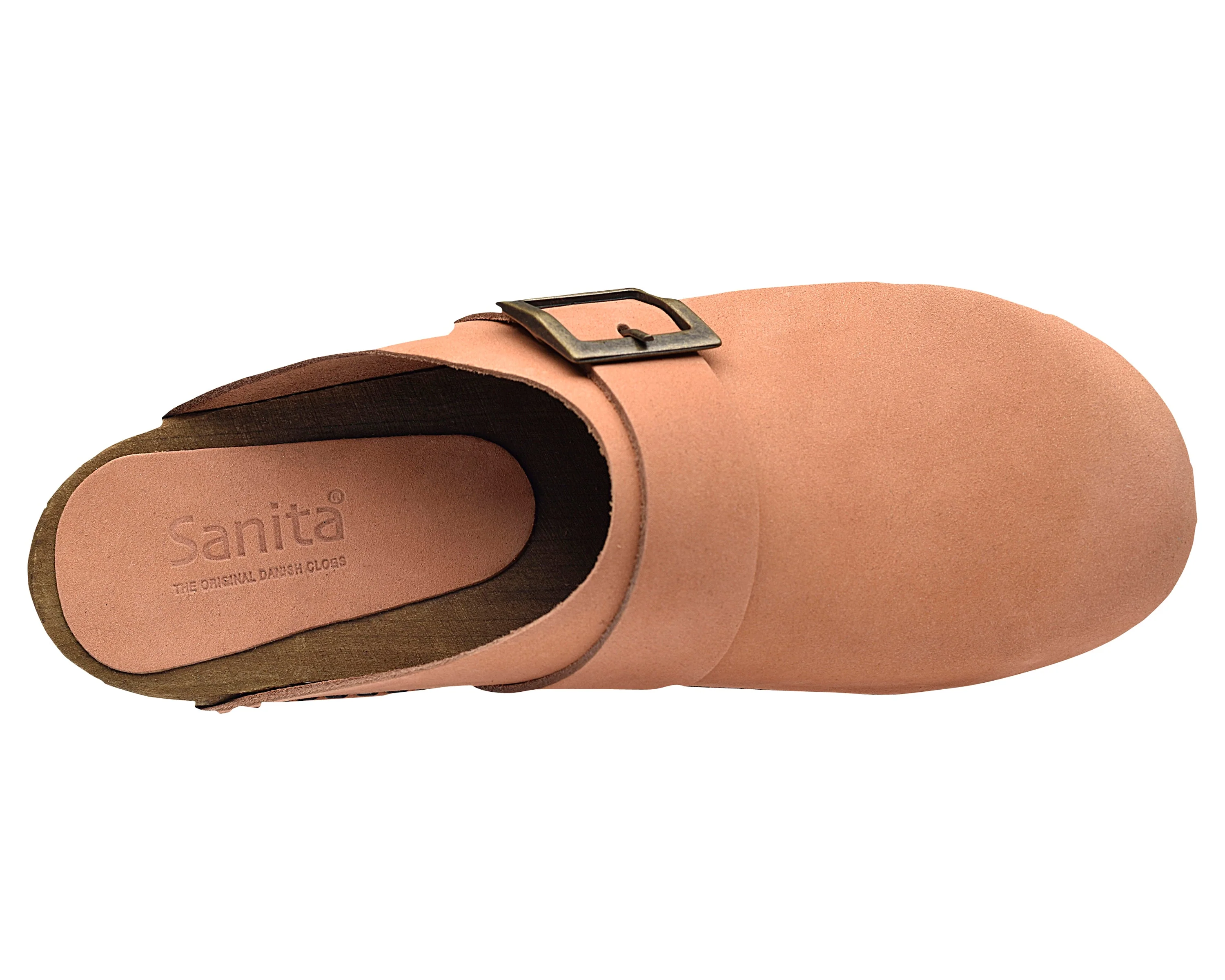 Urban Women's Wood Clog in Salmon - Image 3