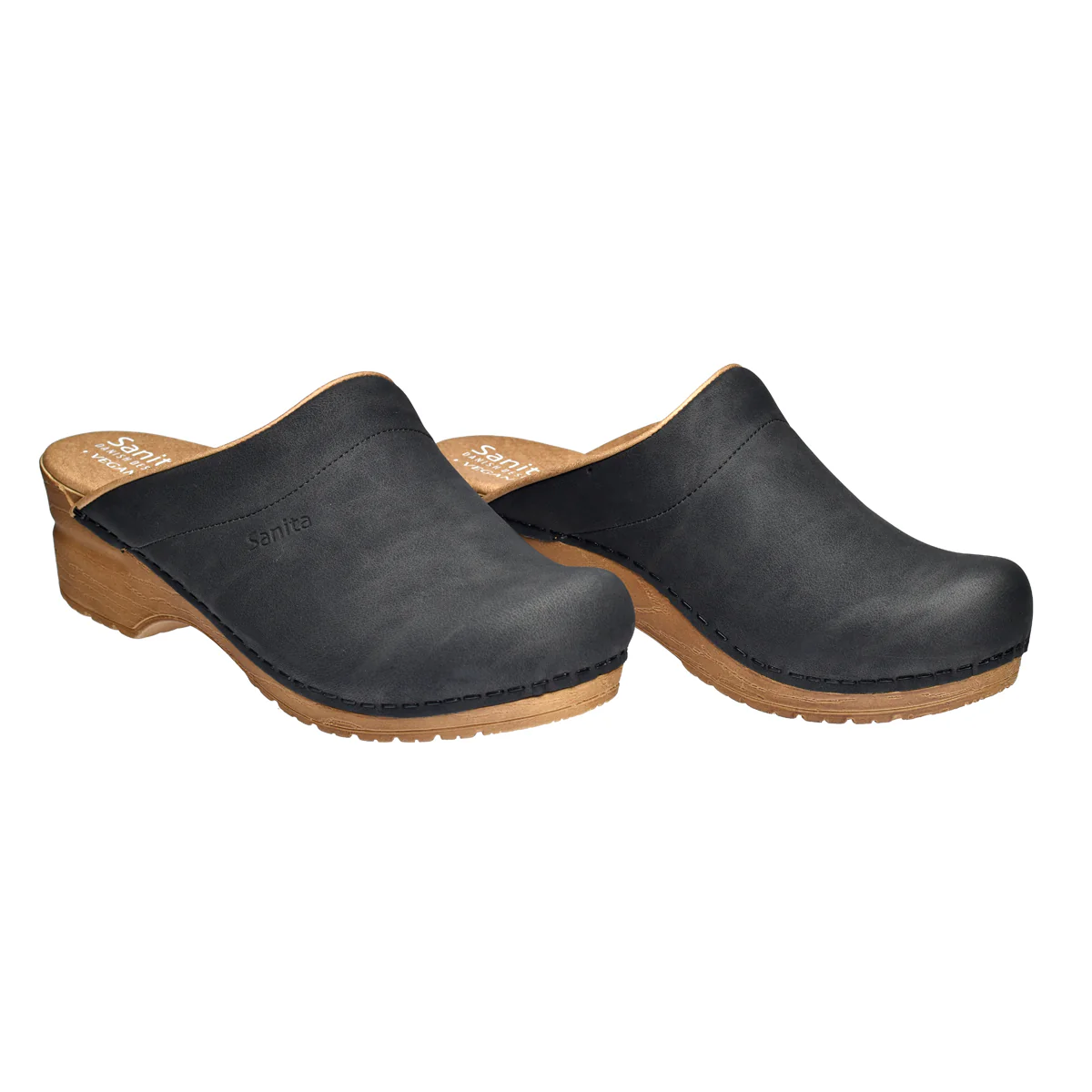 Vegan Ellis Women's Clog in Black - Image 3