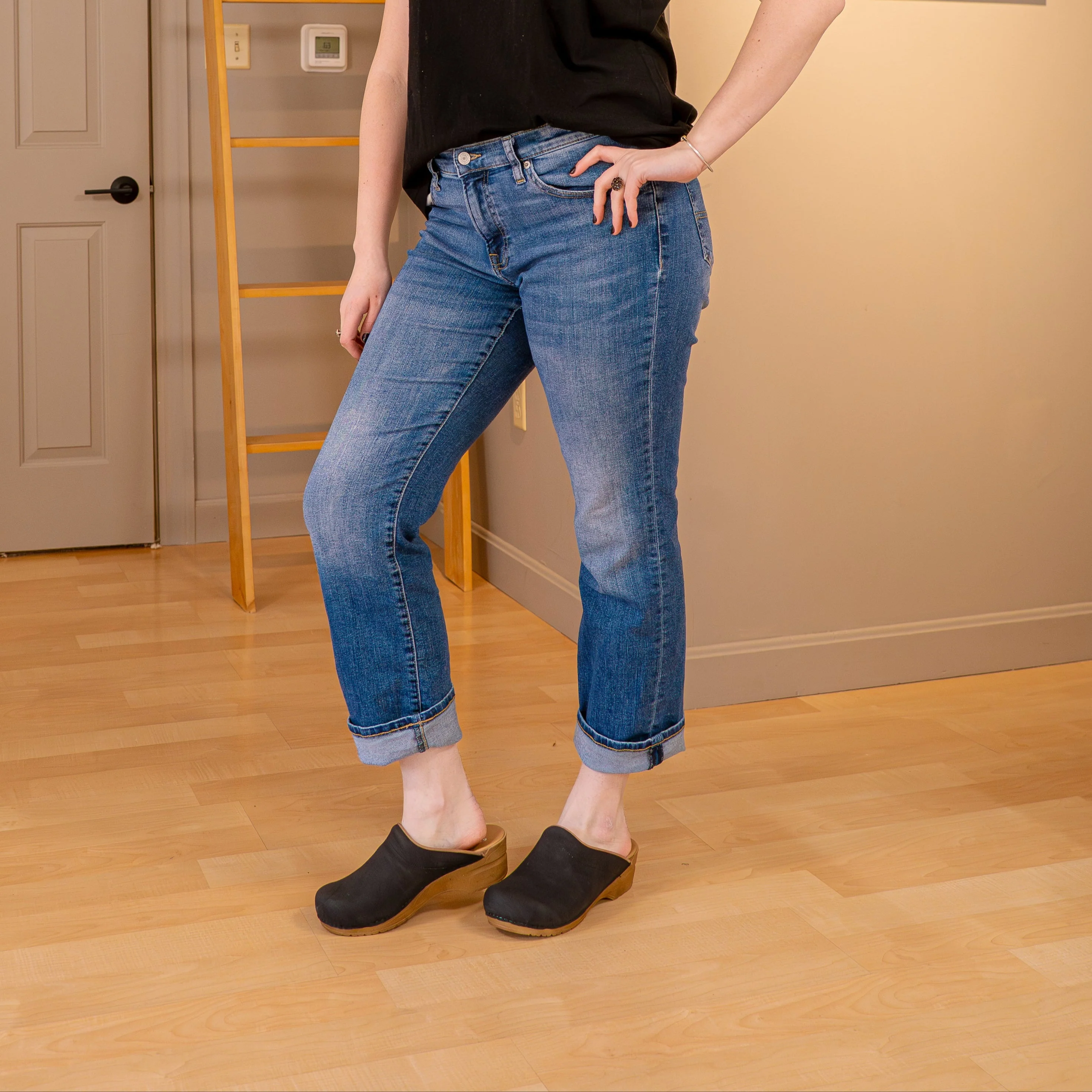 Vegan Ellis Women's Clog in Black - Image 4